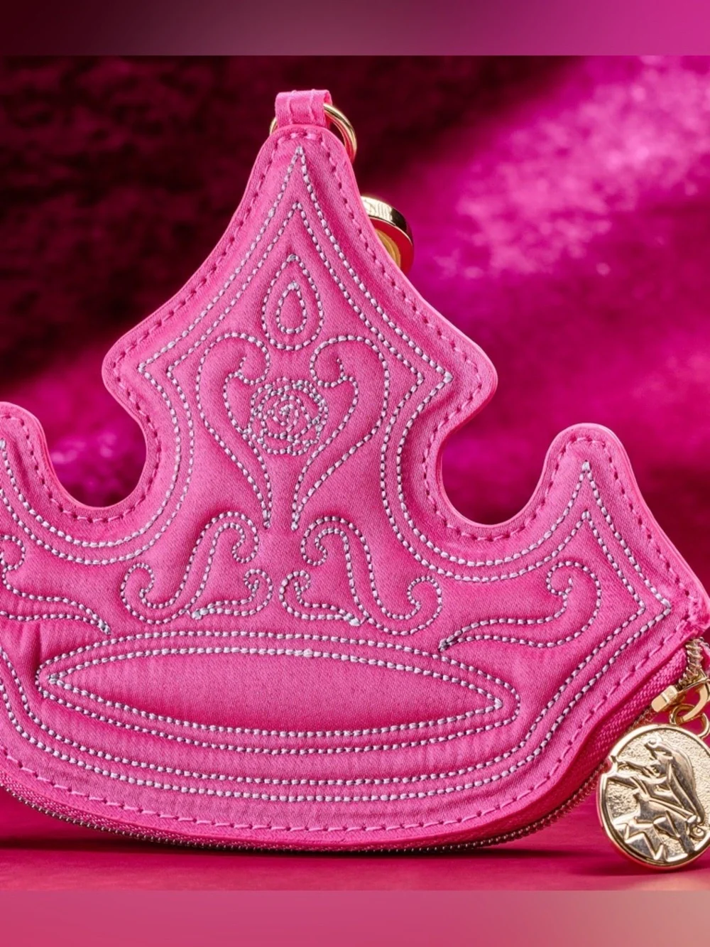 Bath & Body Works Disney Princess Aurora Crown Coin Purse